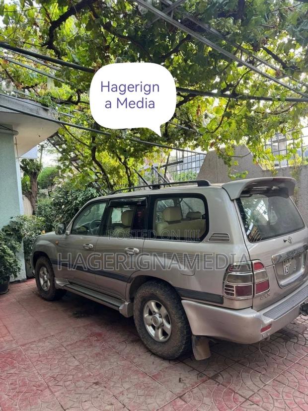 Toyota Land Cruiser 2003 Gray
