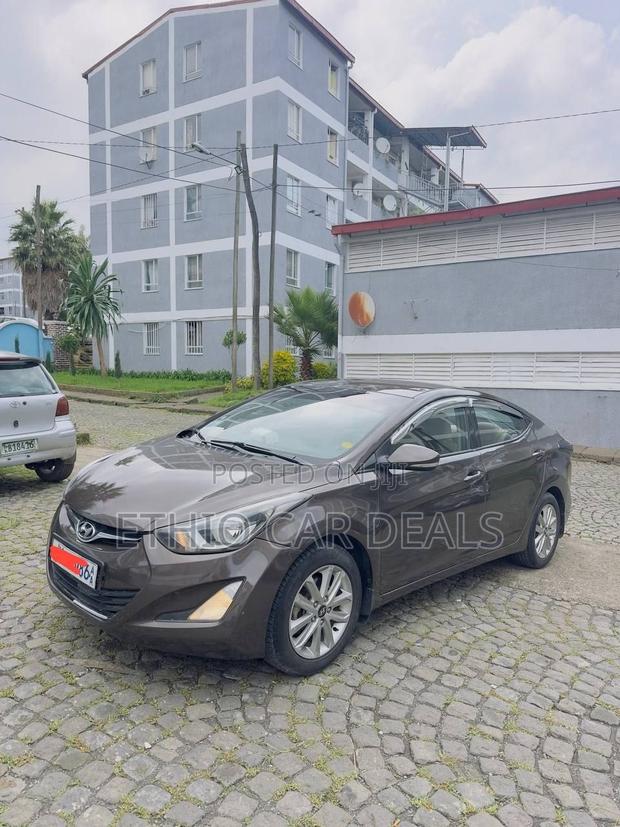 Hyundai Elantra 2014 Brown