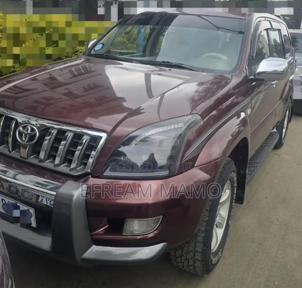 Toyota Land Cruiser 2008 Burgundy