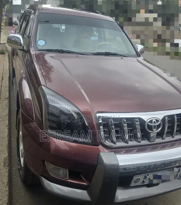 Toyota Land Cruiser 2008 Burgundy