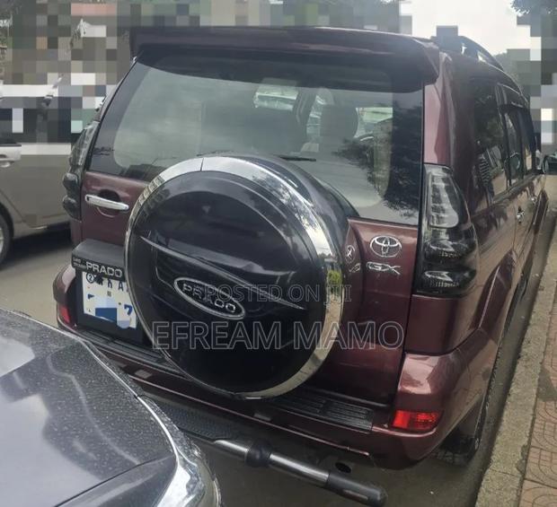 Toyota Land Cruiser 2008 Burgundy