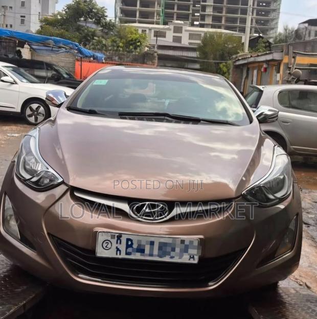 Hyundai Elantra 2015 Orange