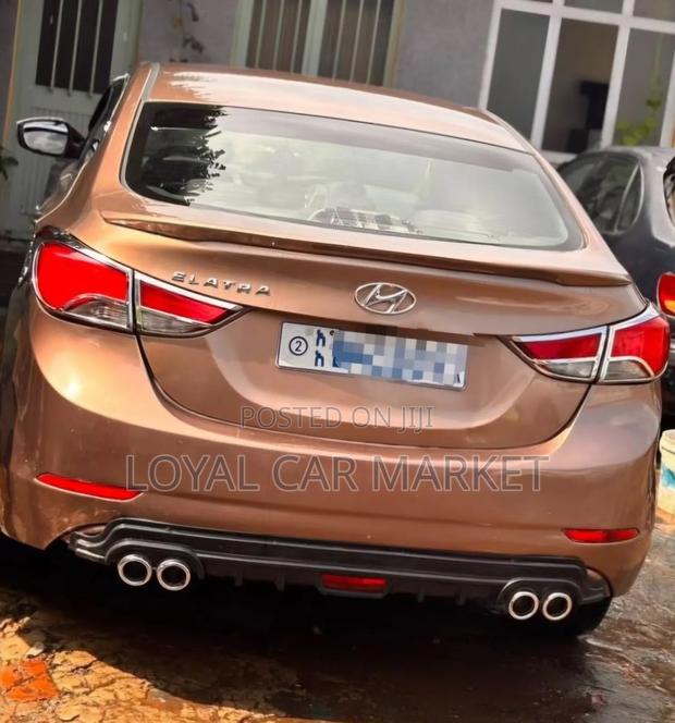 Hyundai Elantra 2015 Orange