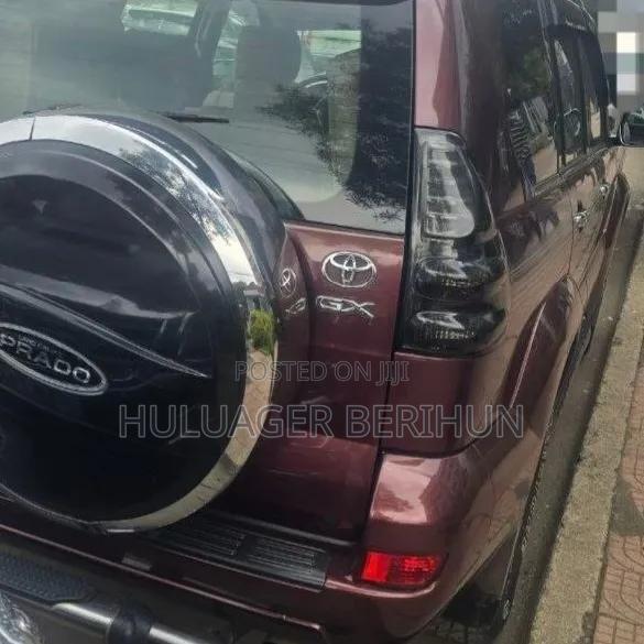Toyota Land Cruiser 2008 Burgundy
