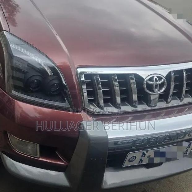 Toyota Land Cruiser 2008 Burgundy