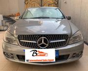 Mercedes-Benz C200 2009 Silver for sale