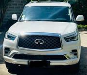 Infiniti QX80 2020 White for sale