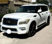 Infiniti QX80 2014 White for sale