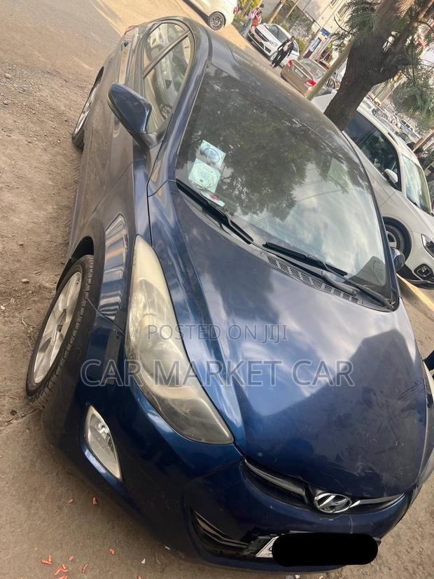 Hyundai Elantra GLS Automatic 2012 Matt Black