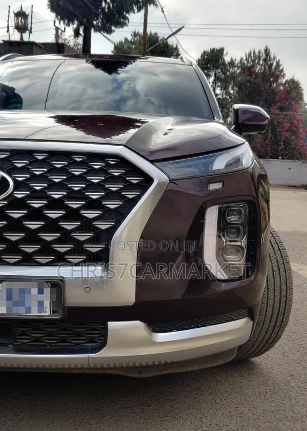 Hyundai Palisade SEL 2022 Burgundy