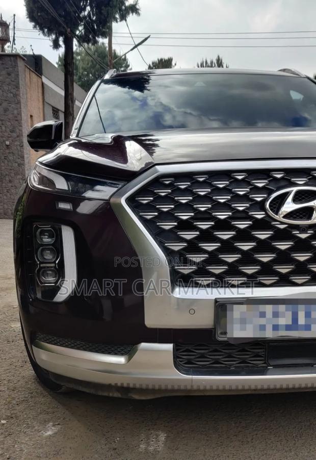 Hyundai Palisade 2022 Burgundy