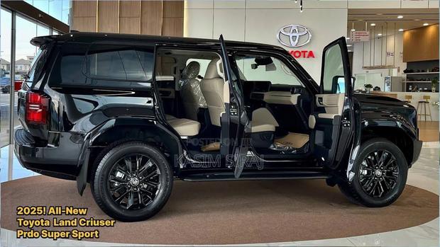 New Toyota Land Cruiser Prado 2.4 Hybrid 2025 Black