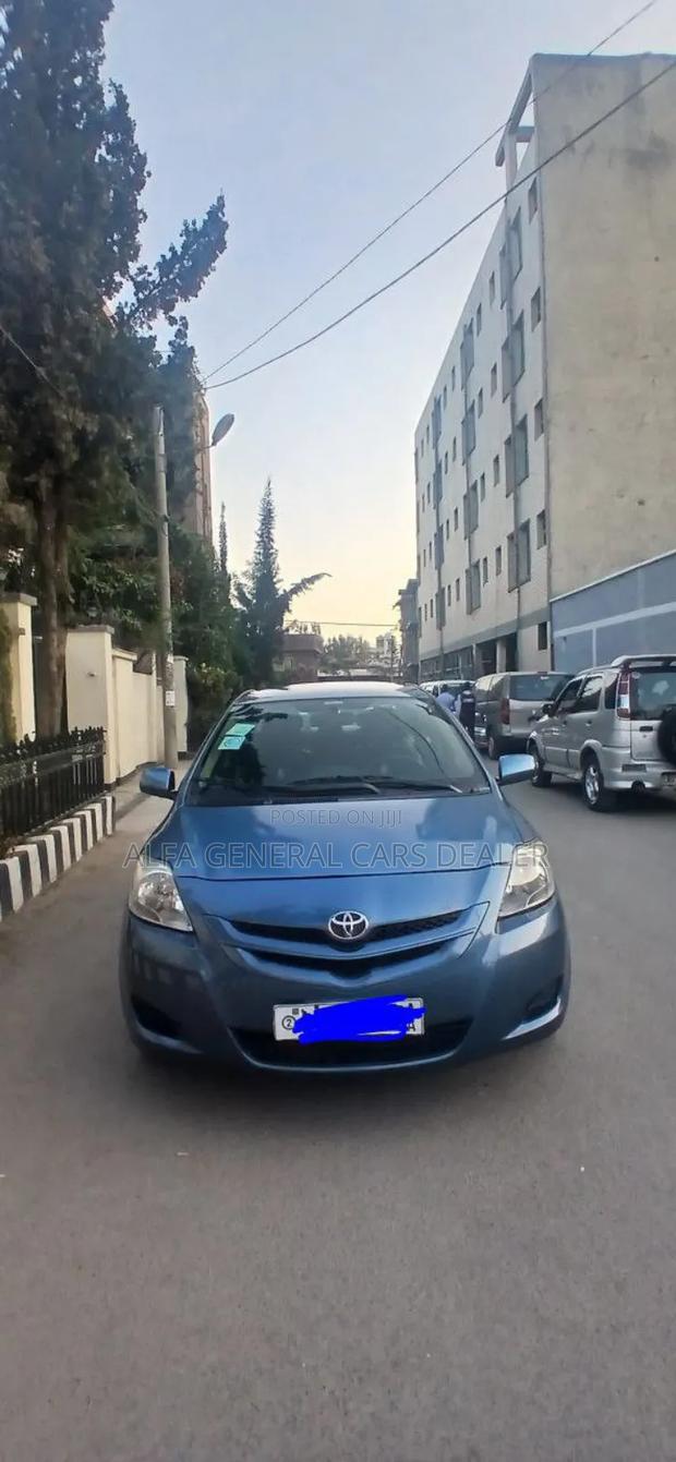 Toyota Yaris 2008 Blue