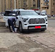 Toyota Sequoia Platinum 4WD 2024 White for sale