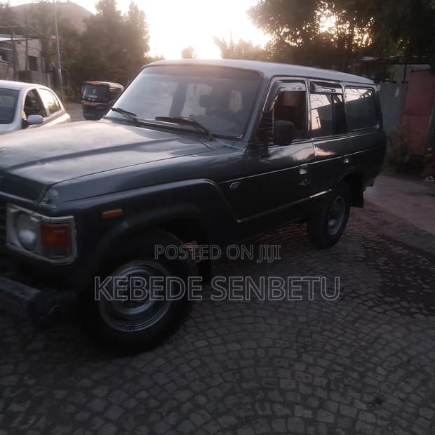 Toyota Land Cruiser 70 Long 1986 Gray