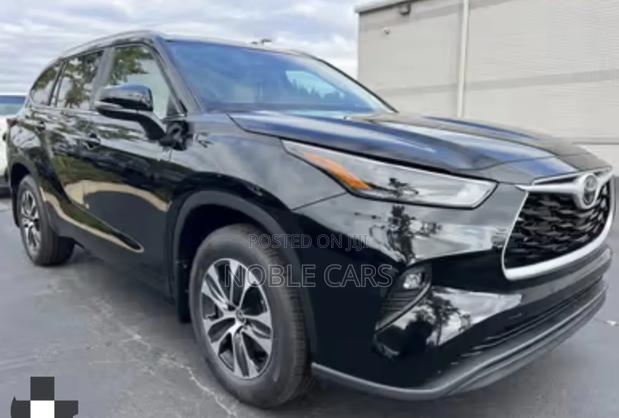 New Toyota Highlander Hybrid Limited 25th Edition AWD 2025 Matt Black
