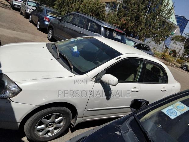 Toyota Corolla Sedan 2003 White