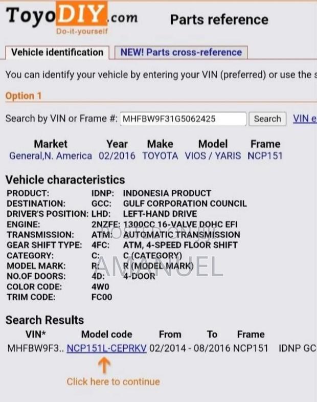 Toyota Yaris 2016 Brown
