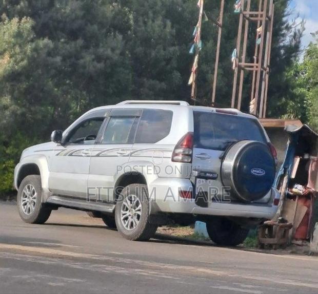 Toyota Land Cruiser 2004 Silver