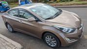 Hyundai Elantra 2015 Brown for sale