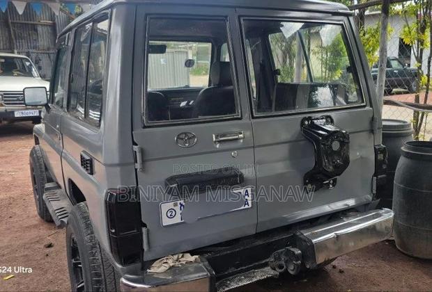 Toyota Land Cruiser 1990 Gray