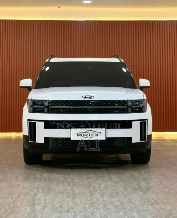 New Hyundai Santa Fe HEV 2024 White