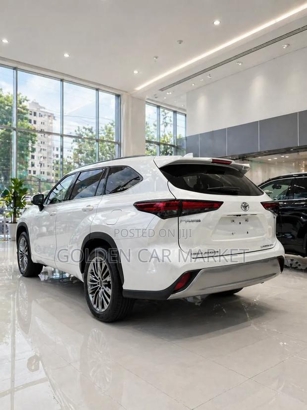 New Toyota Highlander Limited 2025 White