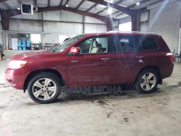 Toyota Highlander 2008 Red