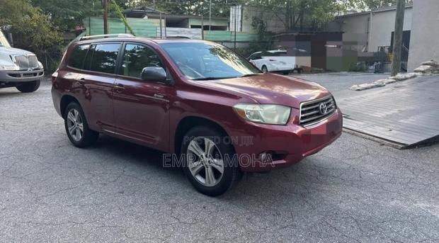 Toyota Highlander 2008 Red