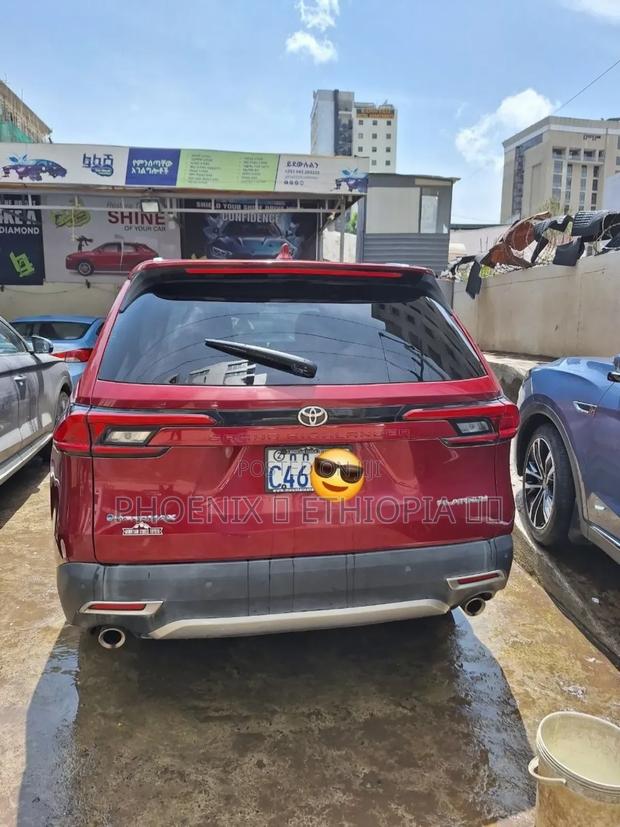 Toyota Grand Highlander Hybrid 2024 Red