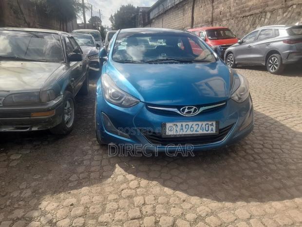 Hyundai Avante 2014 Blue