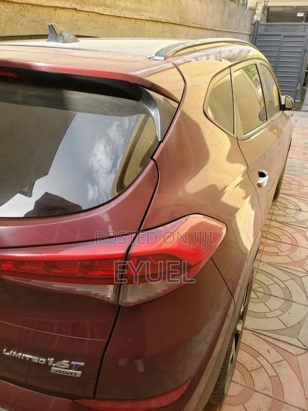 Hyundai Tucson Limited AWD 2017 Burgundy