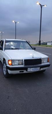 Mercedes-Benz 190E 1990 White for sale