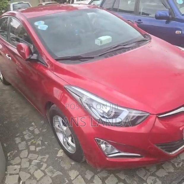 Hyundai Avante 2014 Red