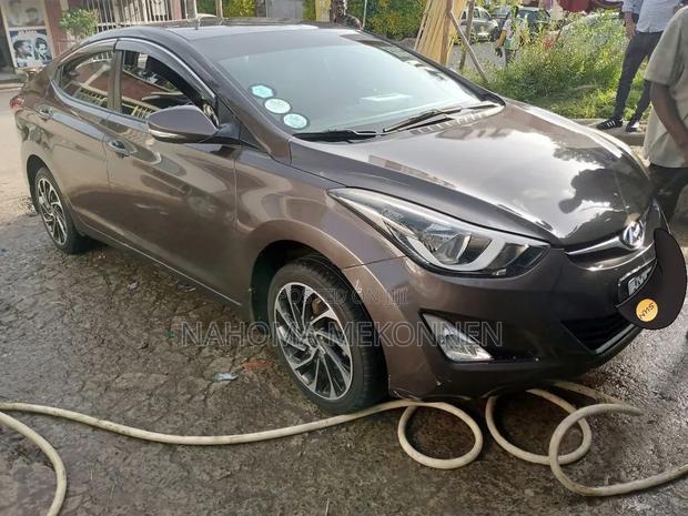 Hyundai Elantra 2014 Brown