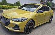 Hyundai Avante 2017 Yellow for sale