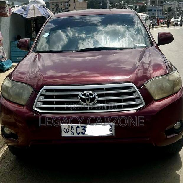 Toyota Highlander 2008 Red