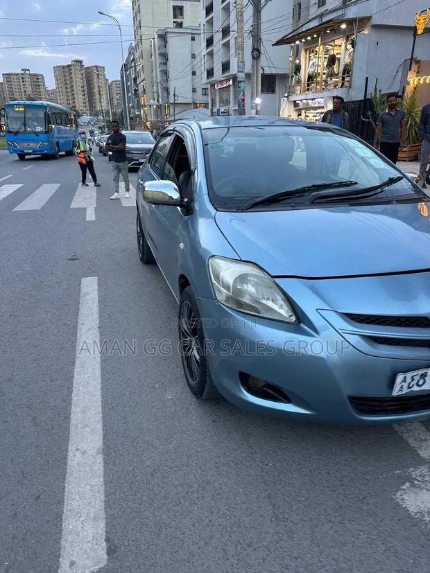 Toyota Yaris 2008 Blue
