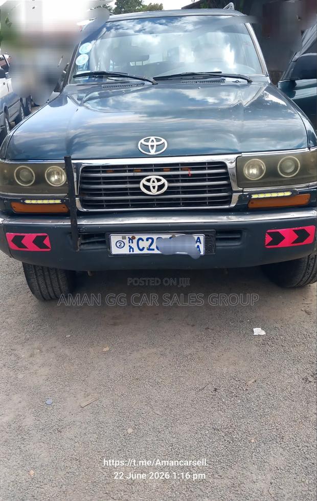 Toyota Land Cruiser 1993 Gray