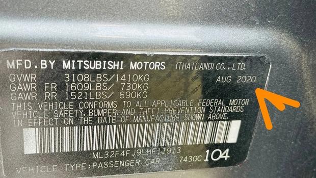 Mitsubishi Attrage 2020 Gray