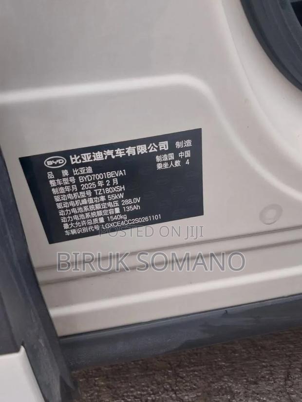 BYD Seagull 2025 Off white