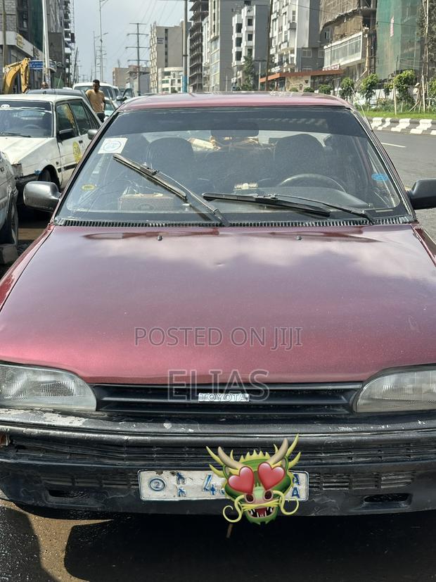 Toyota Corolla Hatchback 1990 Red