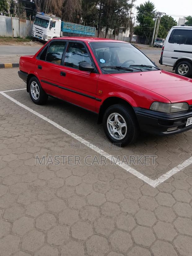 Toyota Corolla 1992 Red