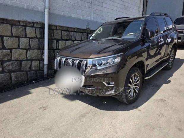 Toyota Land Cruiser Prado 2021 Brown