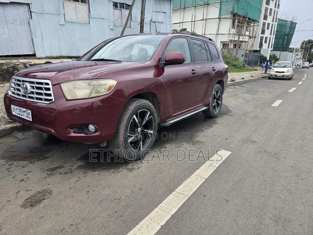 Toyota Highlander 2008 Burgundy