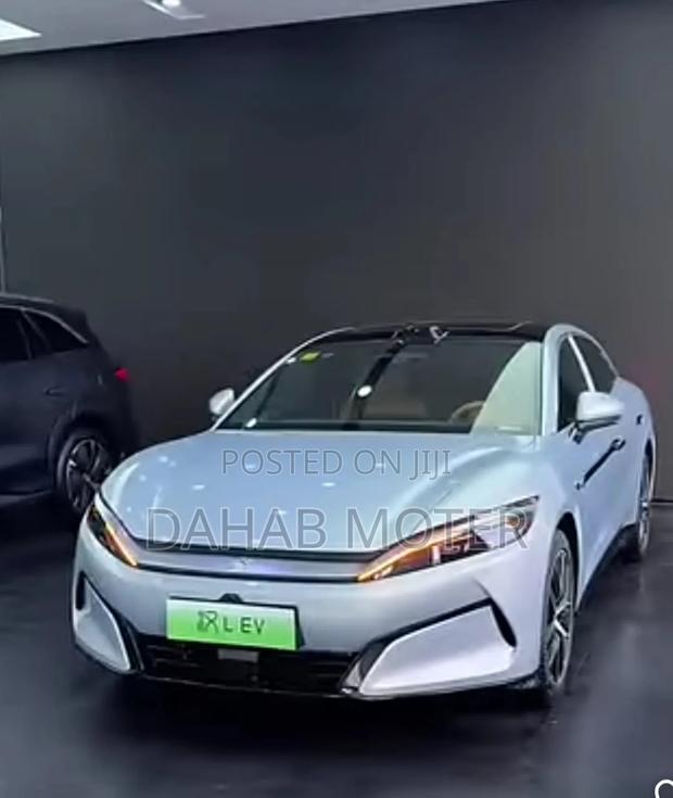 New BYD Han EV Long Range 2025 Burgundy