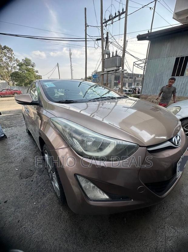 Hyundai Elantra 2015 Brown