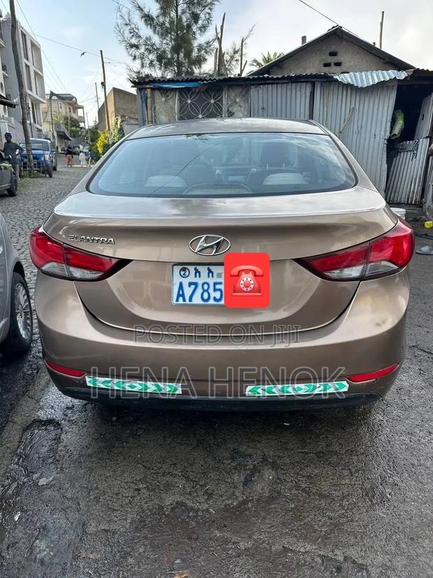 Hyundai Elantra 2014 Brown