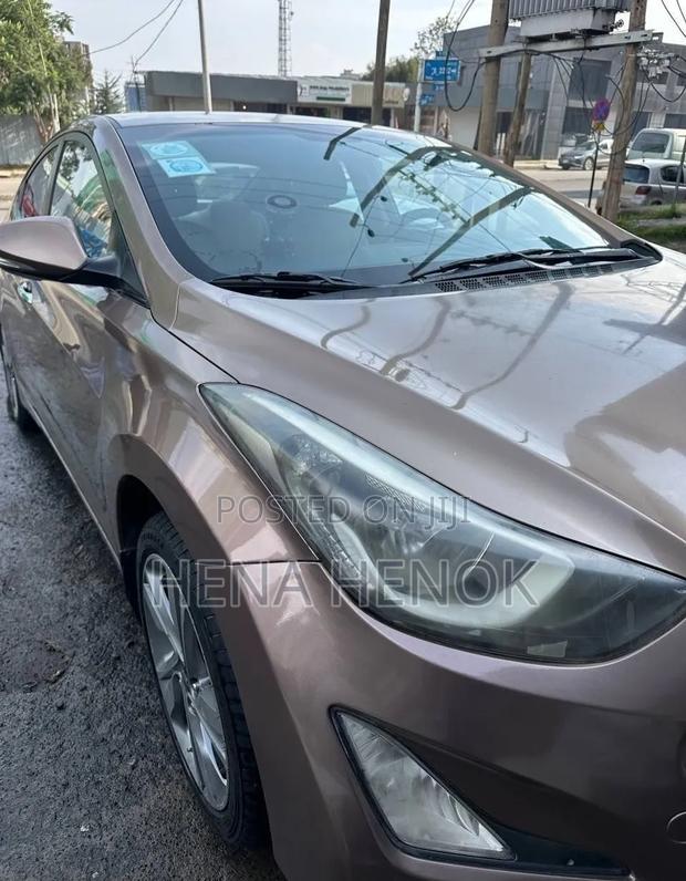 Hyundai Elantra 2014 Brown