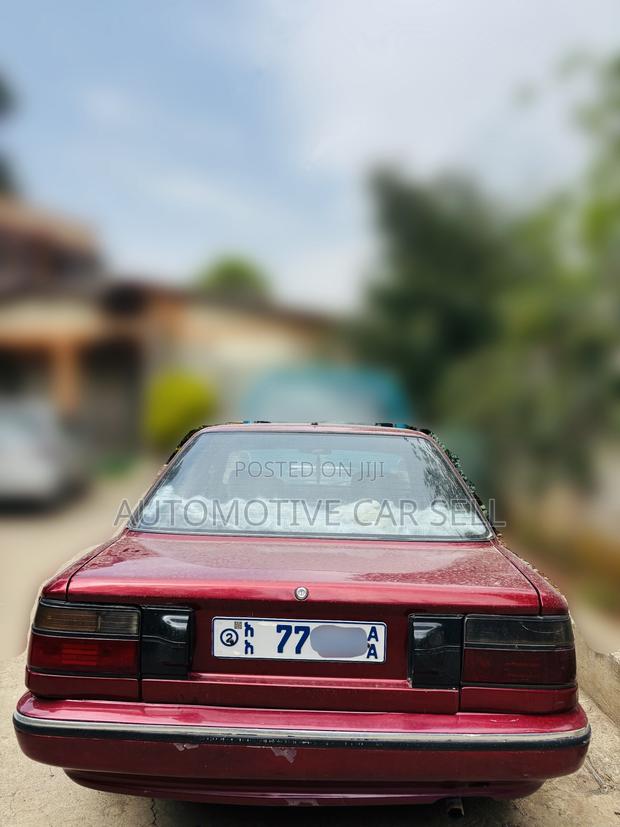 Toyota Corolla 1991 Burgundy